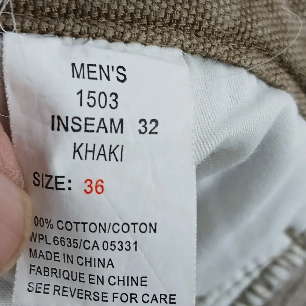 Woolrich‎ 36x32 **Actual 35x30 Mens Pants Thick Corduroy Pleated Has Defects